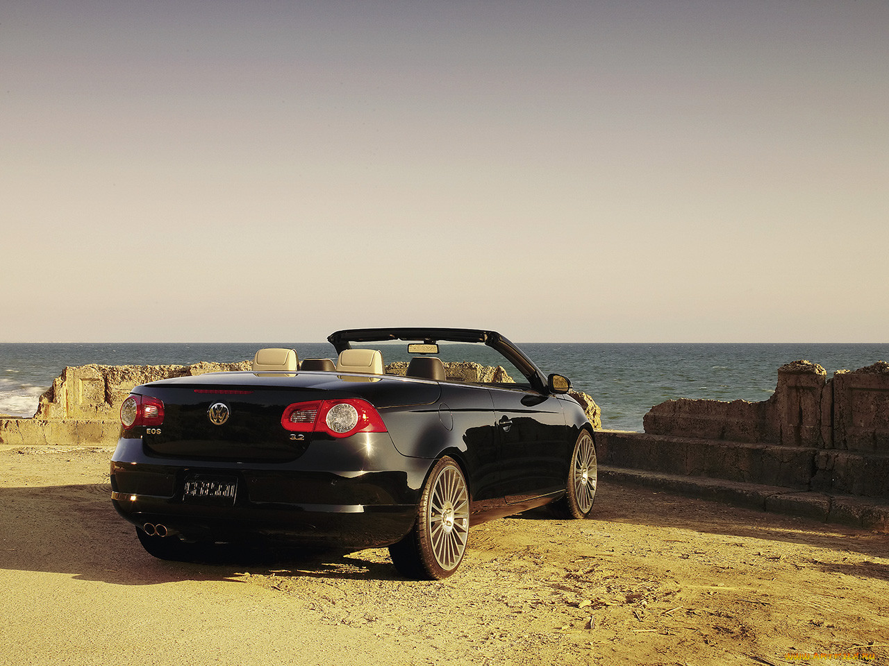 2006, volkswagen, eos, highway, study, 